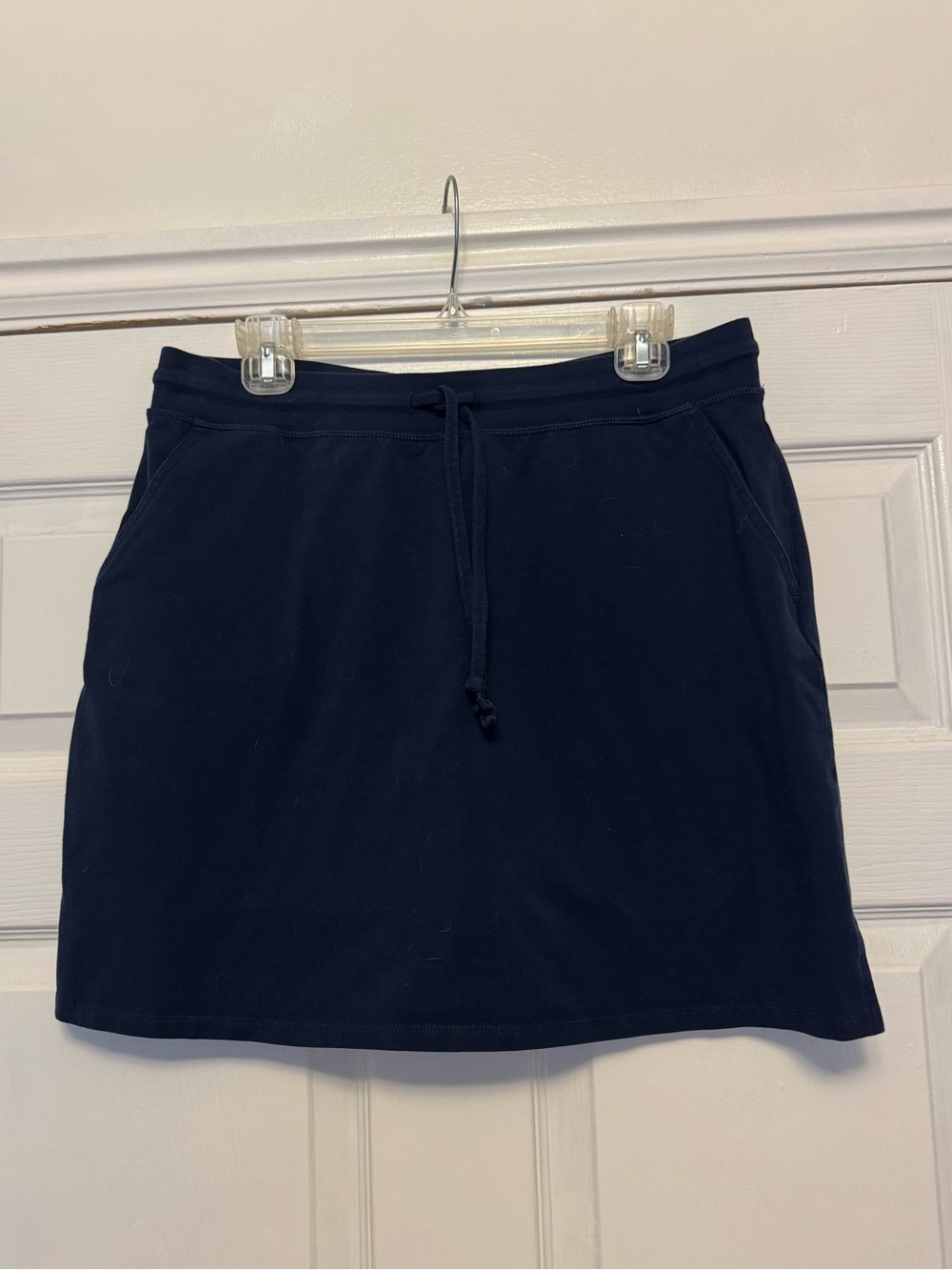 Women’s Navy Drawstring Casual Skort